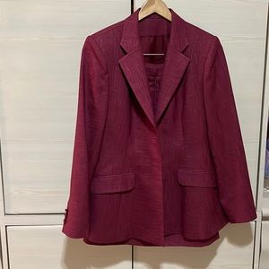 Custom made skirt suit